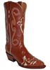 Ferrini� Ladies Cowhide Maltese V Toe Western Boots - Brandy