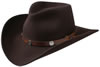 Jack Daniel's® Crushable Wool Hat - Brown w/Emblems