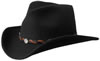 Jack Daniel's® Crushable Water Repellent Wool Hat - Black/Brown