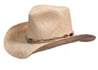 Jack Daniel's� Vented Soft Raffia Straw Hat - Natural