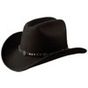Jack Daniel's® Crushable Wool Hat - Black w/Studs