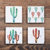 Bright Cactus Coaster Sets