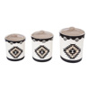 Chalet Aztec 3-Piece Canister Set