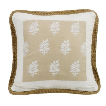 Newport Framed Pillow - Tan
