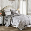 Fleur De Lis Reversible Quilt Set