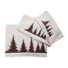 Clearwater Pines 3-Piece Bath Towel Set - Cream