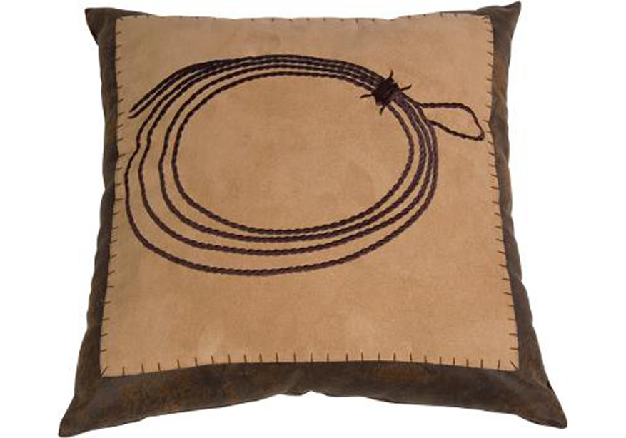 Pungo Ridge - Embroidered Rope Pillow, Decorative Pillows & Shams, WS3188P1