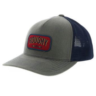 Hooey Mark Out Mesh Cap w/Roughy Patch - Olive/Navy