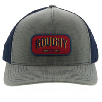 Hooey Mark Out Mesh Cap w/Roughy Patch - Olive/Navy #3