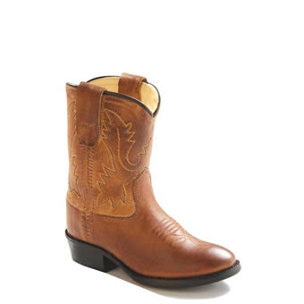 Old West Toddler's Western Boots - Tan Canyon