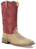 Men's Broad Square Toe Boots - Light Sandra Foot / Red Canyon Shaft