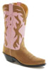 Women's Fashion Wear Boots - Camel / Pink