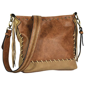 Justin Concealed Carry Crossbody w/Whip Stitch