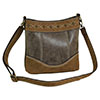 Justin Weathered Brown Concealed Carry Crossbody