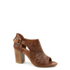 Roper Ladies Mika Closed Back Handtooled Floral Mule - Tan