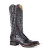 Stetson Ladies Lola American Alligator Square Toe Boots - Brown