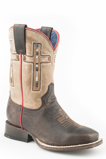 Roper Youth's Belief Square Toe Boots