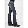 Stetson Ladies 818 Contemporary Bootcut Jeans w/Arrow Embroidery