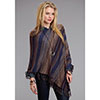 Stetson Ladies Asymmetrical Knitted Poncho