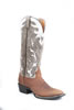 Stetson® Men's Wide Square Toe Buckaroo Boots - Antique White/Brown