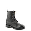 Stetson Ladies Sam Combat Boots w/Lug Sole - Black