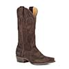 Stetson Ladies Reagan Rough Out Boots - Dark Brown