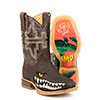 Tin Haul Kids Swamp Chomp Boots w/This Is My Swamp Sole