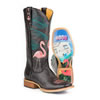 Tin Haul Ladies Flamingo Boots w/Trailerhood Sole