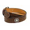 Ariat Men's Leather Belt w/Conchos - Brown