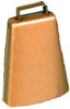 Copper Bull Bell - 6 3/4