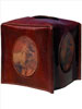 Scully® Leather Tissue Holder w/Vintage Western Print
