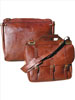 Mahogany Antique Lamb Briefcase