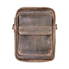 Aerosquadron Collection� Walnut Antique Lamb Shoulder Bag
