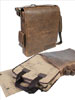 AeroSquadron Collection� Walnut Antique Lamb Laptop/Messenger Bag