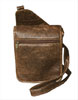 Aerosquadron Collection� Walnut Antique Lamb Travel Bag