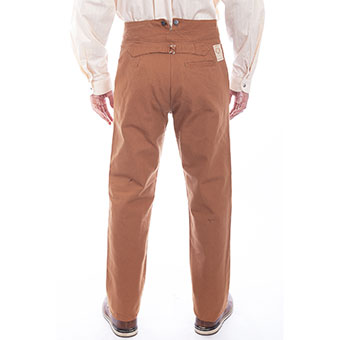 Men's WAH MAKER Canvas Duckin' Frontier Pants - Brown #2