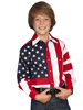 Scully Kids' RangeWear Long Sleeve Star & Flag Shirt
