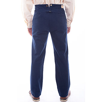 Scully Men's Rangewear Canvas Pants - Navy Blue #2
