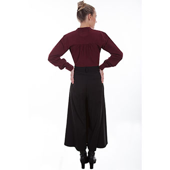 Ladies Rangewear Sueded Riding Skirt - Black #2