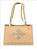 Scully� Britt Cream Leather Handbag w/Turquoise & Silver Studs