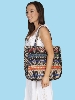 Cantina Collection™ Jacquard Handbag - Black