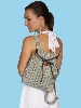 Cantina Collection™ Striped Backpack - Turquoise