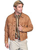 Scully® Men's Washed Lamb Jean Jacket - Tan