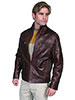 Scully® Men's Lamb Zip Front Jacket - Chestnut