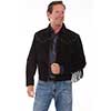Boar Suede Jacket - Black