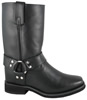 Smoky Mountain® Youth's Leather Harness Boot - Black