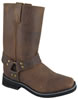Smoky Mountain® Youth's Leather Harness Boot - Crazy Horse