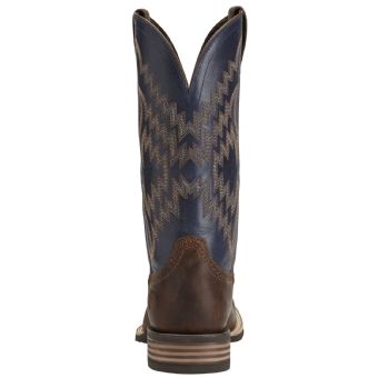 Ariat Mens Tycoon Western Boots - Bar Top Brown/Arizona Sky #2