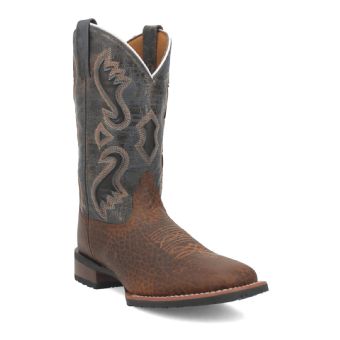 Laredo Men's Smoke Creek Leather Boots - Tan/Denim