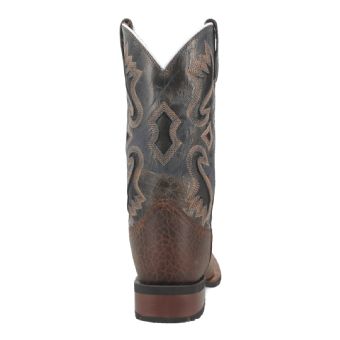 Laredo Men's Smoke Creek Leather Boots - Tan/Denim #4
